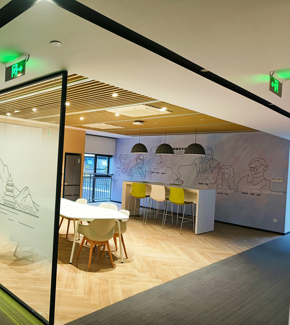 طبقة واحدة متميزة طبقة زجاجية مساحة العمل الحديثة