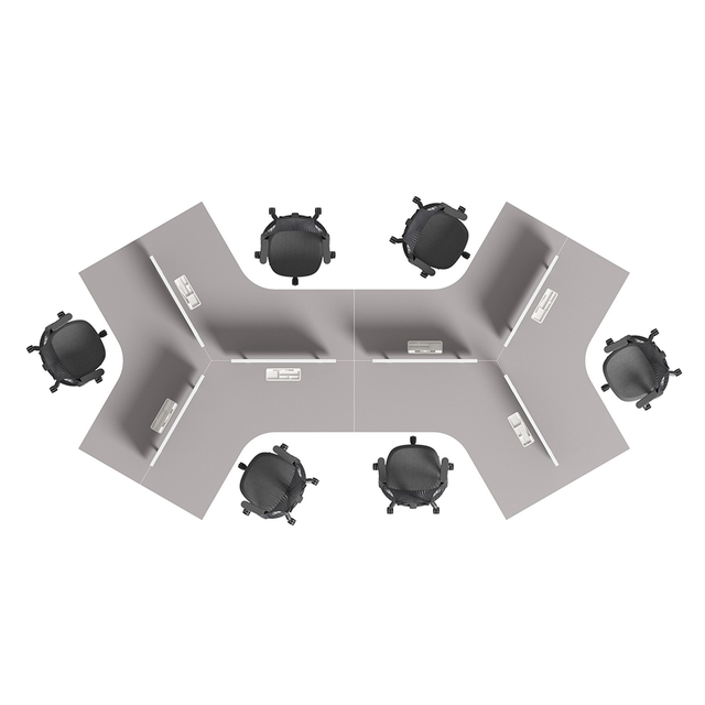 محطة عمل محترفة للمصنع الخشبي جدول عمل واحد لمكتب مكتب بسيط