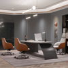 خيارات الألوان المخصصة OEM/ODM Management Brown Leather Executive Chairs للبيئات المهنية