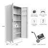 COLLENT COLLENT Modern Office Organizer Steel Document Document Stand Cabinet for Conference Room Hotel Att