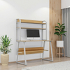 طاولة دراسة الخشب الحجم المخصص للمساحة OEM Saving Descelflesh Desk for Small Apartments