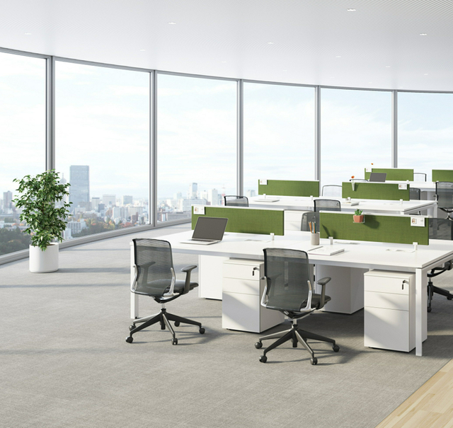 مكتب مكتب عالي الجودة الخشبي الحديثة لبناء المكاتب الممتاز ومنطقة الاستقبال