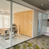 Panoramic View Modern Workspace Division System