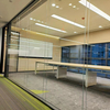 Panoramic View Modern Workspace Division System