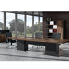 مدير الأثاث المصمم خصيصًا الرئيس التنفيذي لشركة Luxury Boss Office Table مكتب الإدارة التنفيذية الحديثة