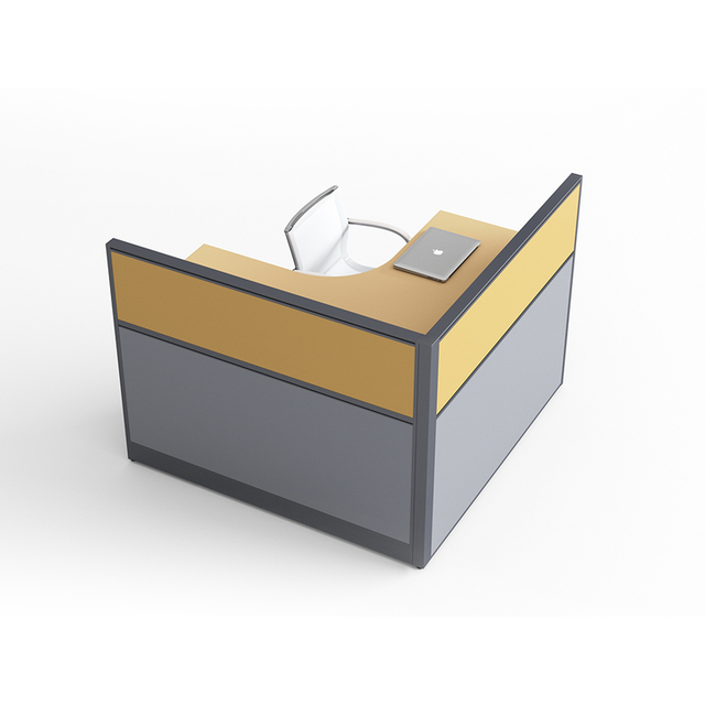 مكتب مكاتب عالي الجودة من الأعمال الأنيق للموظفين أسلوب الحد الأدنى مع الدرج