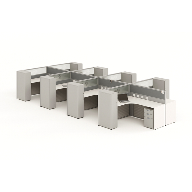 الأثاث المكتبي لمحطة العمل المحترفة للموظفين محطة عمل متينة