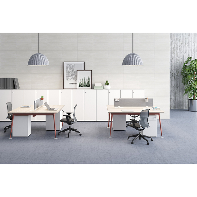 التصميم الحديث مخصص لألوان الكمبيوتر محطة العمل محطة عمل طاولة العمل