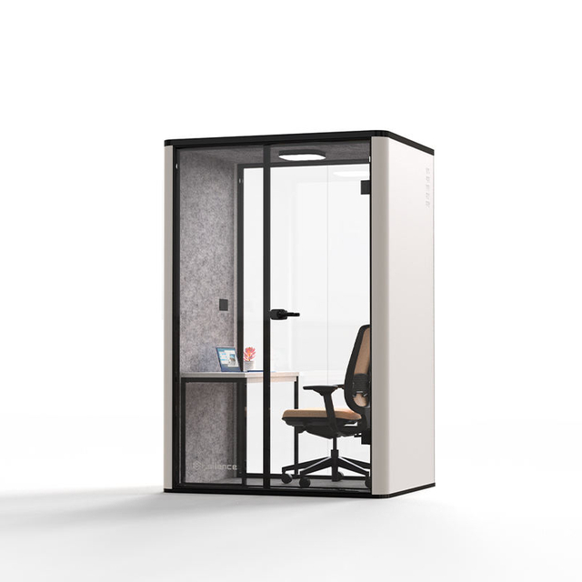 اجتماع مقاوم للصوت محمول جراب SOM Compact Acoustic Booth لتسجيل البودكاست والمكالمات الهاتفية الخاصة